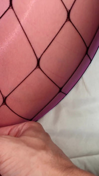 POV Pink Encasement Nylon Nora Fox Fuck Through Nylon