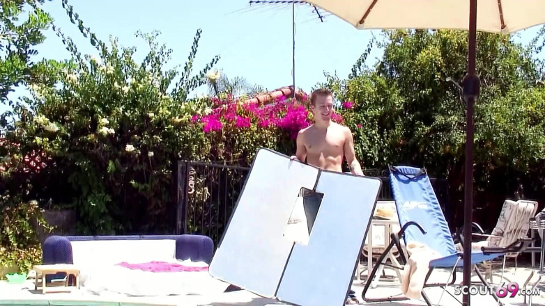 Full porn collection: Cute teen Kaci fucked by pool boy with big cock...