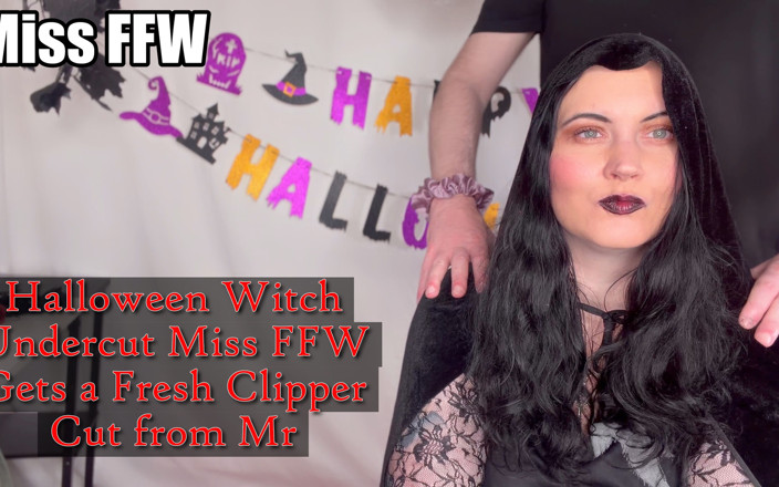 MissFFW: Halloween heks undercut mevrouw Ffw krijgt een frisse clipper cut...