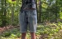 Public exhibition: Fit German Boy Naked Outdoor Piss Fast Cum Forrest Woods...