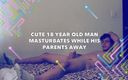 Evan Perverts: Cute 18 year old man masturbates while his parents away