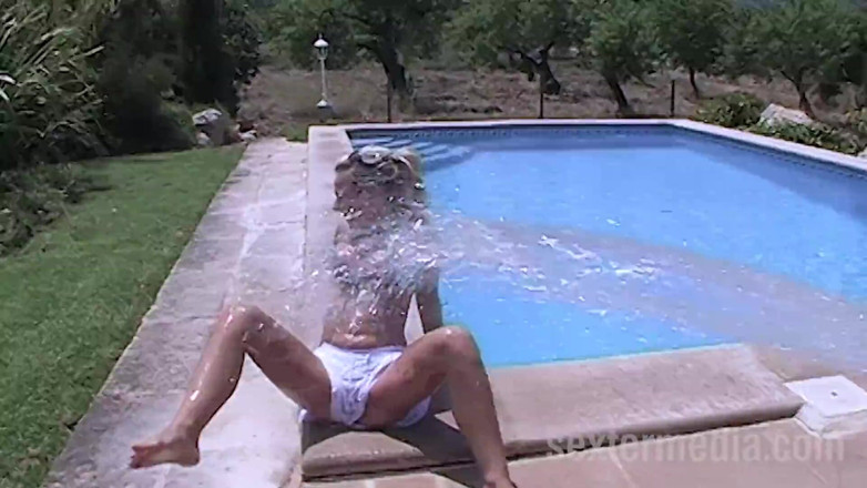 Sextermedia by Pete: Vanessa Part 2 - Holiday Slut Anal Fucked by the Pool