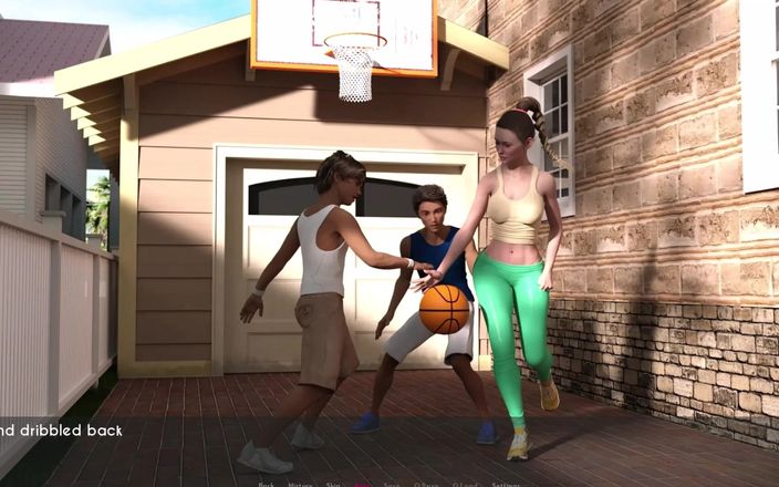 JAE Studio: AWAM #2 Sophia plays basketball with the Guys.