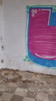 Abandoned Building Floor Slut - Julie Caught Wanking on Dirty Floor