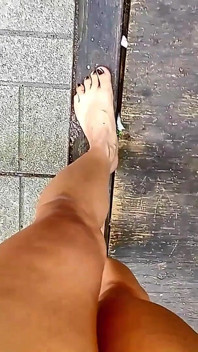Bare Feet Walking Outdoors Vol 2