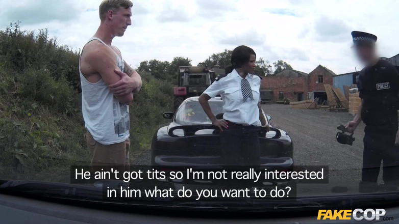 Fake Cop: Fake Cop - Lets Fuck the Cops Threesiome POV