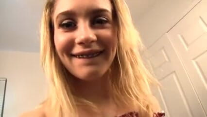 Taboo Handjobs - Liberated Eye: Handjob of hot blonde teen