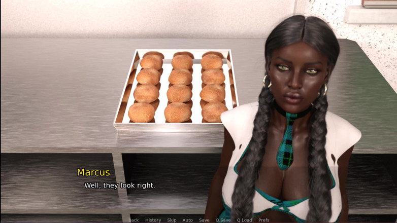 Johannes Gaming: チョコレートで焼く20 AveがTasha Mouthで射精した