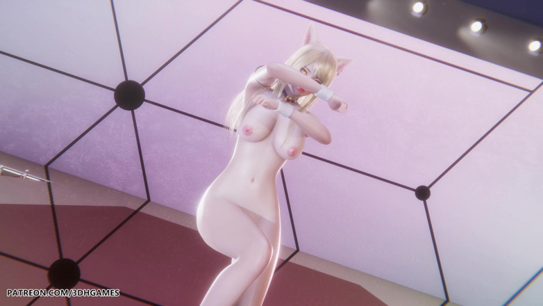 3D-Hentai Games: Chung Ha - Stress - Ahri, strip-tease sexy