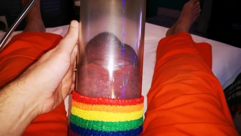 Monster_Meat_: Экстремальная пытка члена на моих тридцатых ногах