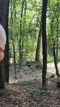 I Take Away the Virginity of a Nerdy Boy Who Promised to Help Me in the Woods!