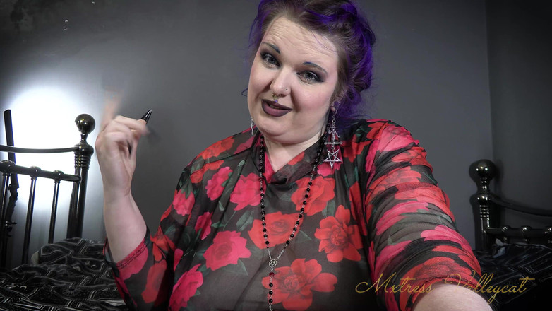 Mxtress Valleycat: Instruksi ngocok kontol jahat