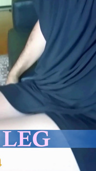 Tan panty op lange ronde benen