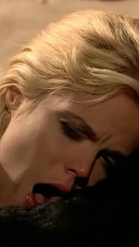 Blonde Horny MILF Is Happy When His Boyfriend with a Big Hard Cock Fucked Her