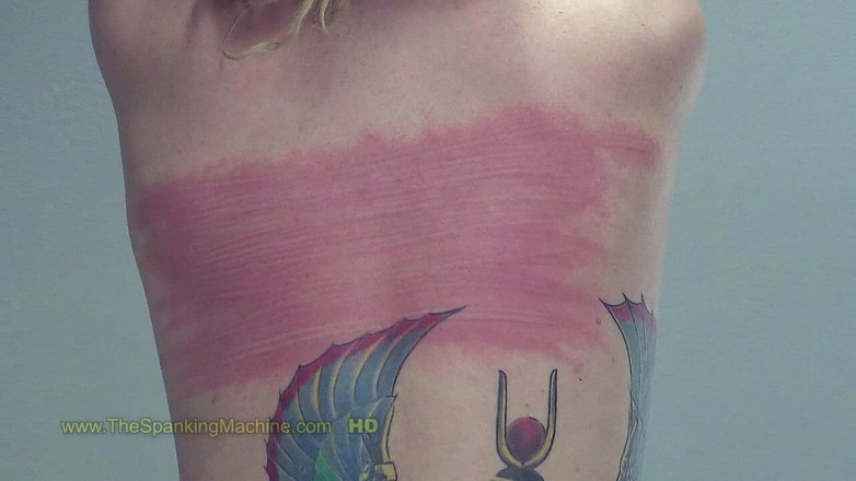 The Spanking Machine: Máy đánh đòn Kate1 - quất lưng trần