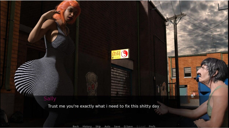 XXX Games Bunk: Valedon - Alley Woes gameplay ehefrau wird in Alley gefickt