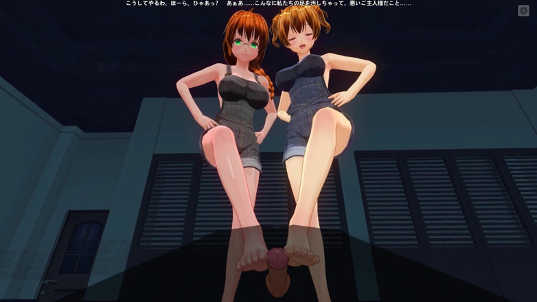 H3DC: Hentai 3d - dua saudara tiri rambut merah lagi asik masturbasi pakai...