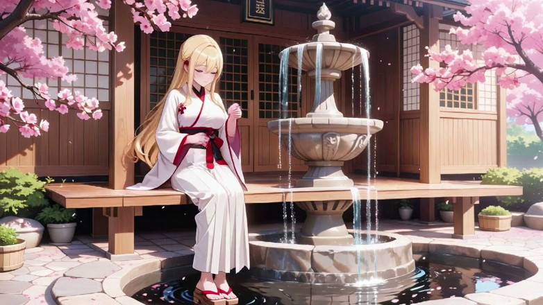 Tay Swift X: Blonde Miko di Kuil! Taboo Whispers Di bawah Cherry Blossoms,...