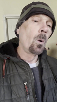 Stepdaddy Having a Smoke