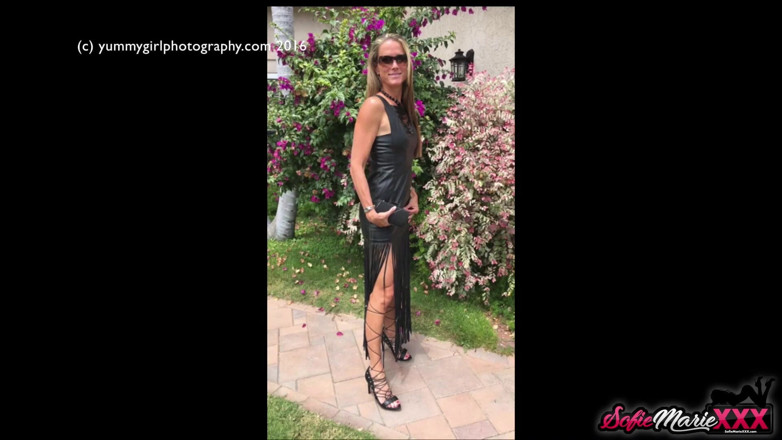 Sofie Marie: Naughty MILF Sofie Marie takes snaps and has fun in...