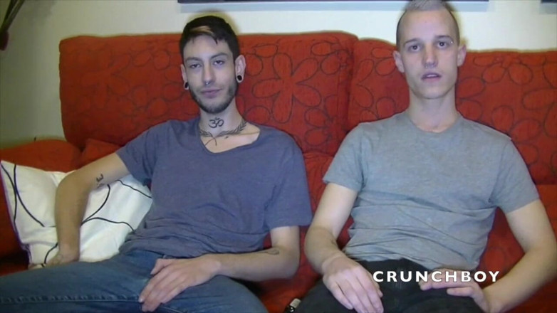 Bareback Made in Spain: Blond twink used by Alexis Clark