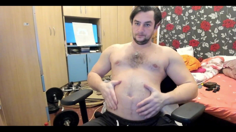 Michael Ragnar: 组合视频我自慰并有大量射精