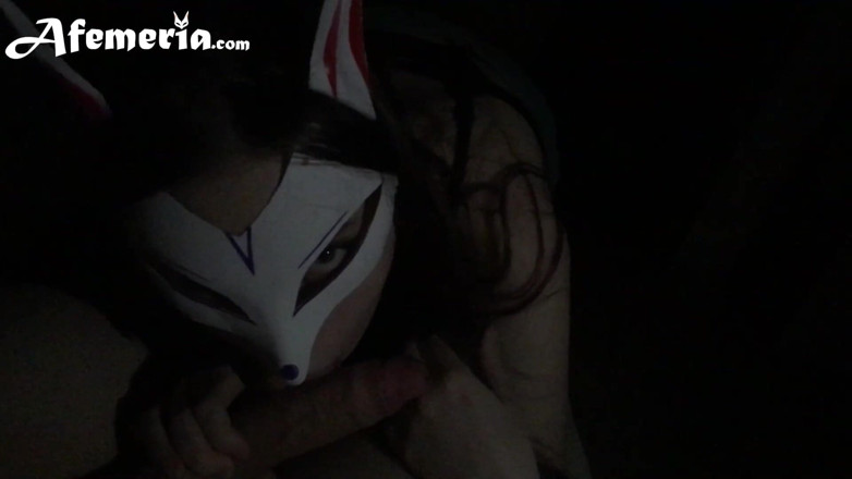 Afemeria: Hot Kitty deep sucking dick before bedtime - amateur couple