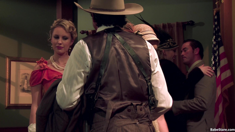 Babe Stare: A 60's themed party turned into an orgy