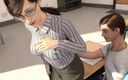 Adultgameplayvideos: Shoretown Saga - the Teacher Seduced Her Student in the Classroom...