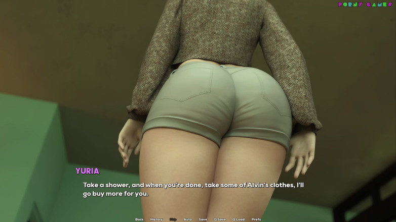 Porny Games: Antara Bayangan: Keghairahan Yuria oleh Shamandev - Miley dikongkek hitam dan...