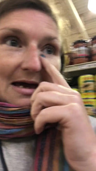 Flashing My Tits in Supermarket to Show You How Cold It Was!
