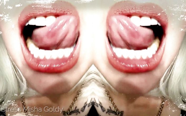 Goddess Misha Goldy: Feed me your juices and then yourself  (giantess, vore, JOI)