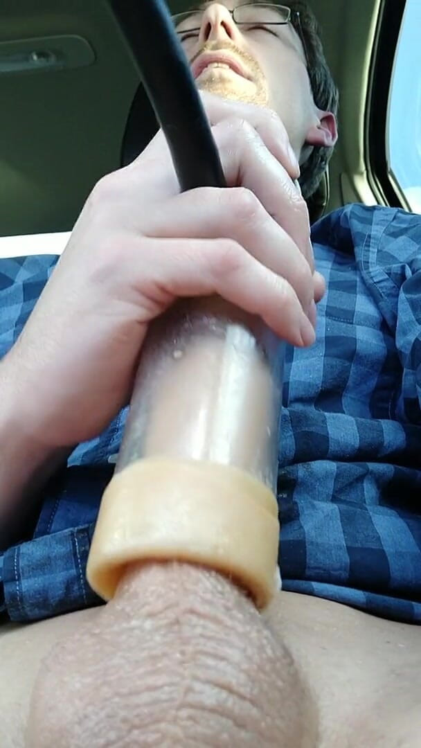 Big Daddy Dommmm: Sex machine making cum fly out like a blender, part 3