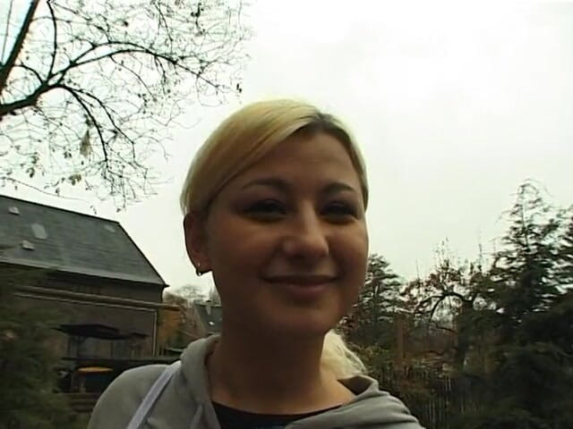 Lucky Cooch: Interviewing blonde german girl