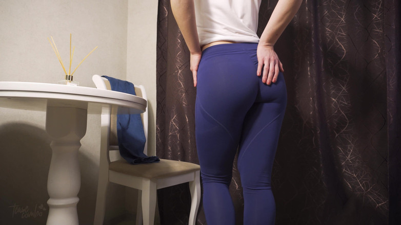 Teasecombo 4K: Veri leggings amatoriali fatti in casa e jeans provocanti