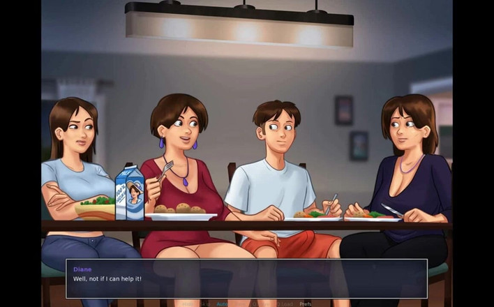 Erotic Krisso: Summertimesaga, reife brünette MILF