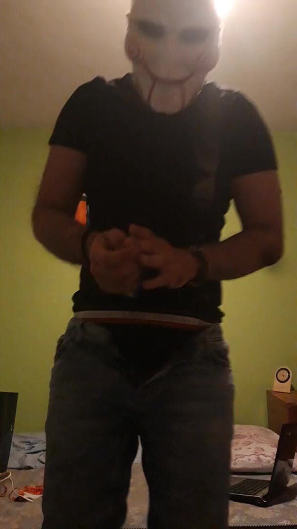 Moonlight: Shy man masturbate