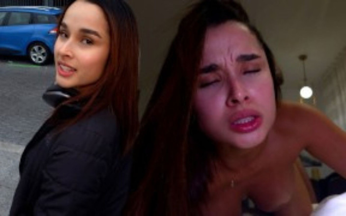 Abella olsen1: लैटिना मॉडल मैड्रिड में एक पर्यटक को चोदता है! - अबेला ऑलसेन