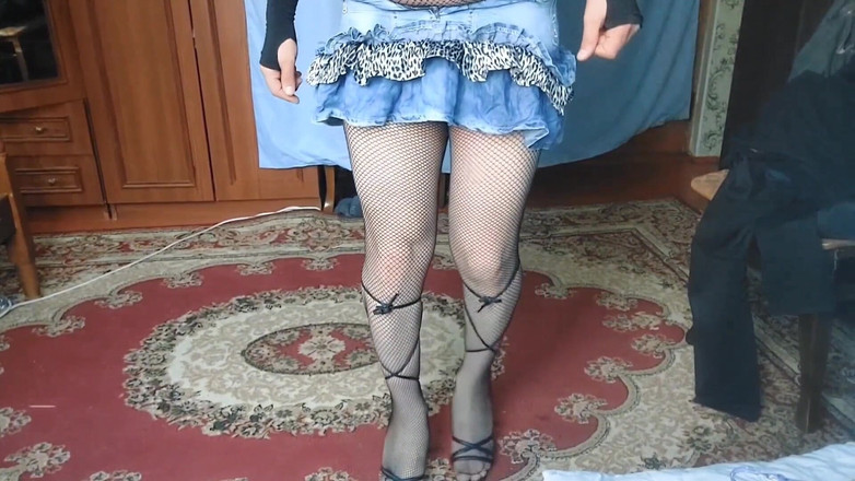 Kitty_Cross: Výstřik realizované konečně od roztomilého ptáka hezké ladyboy