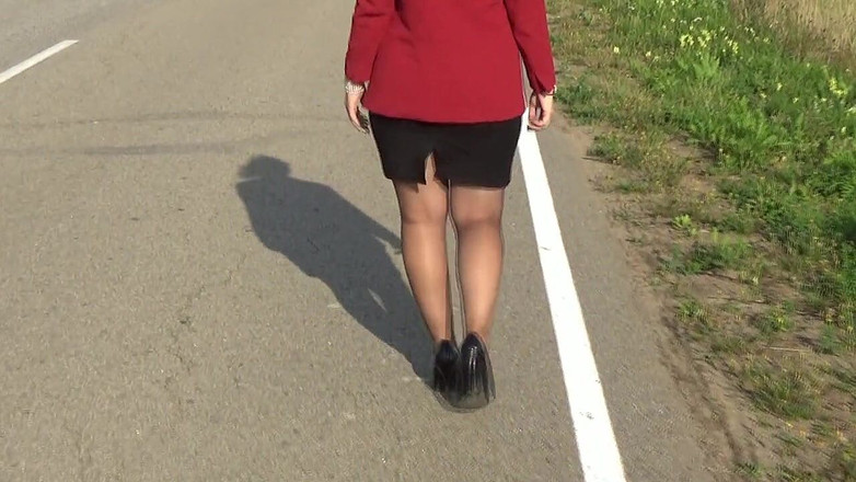 Nylon-Heels: Estilo de negócios - senhora sexy (versão completa)