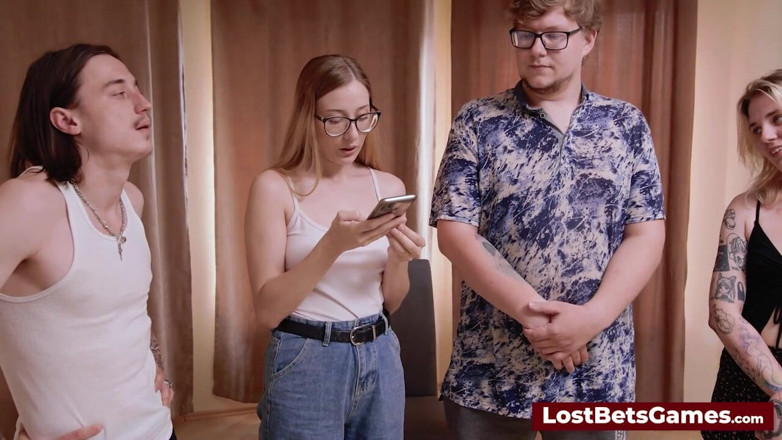 Lost Bets Games: Strip Musical Chairs with Angelina Mary Dean and Maks