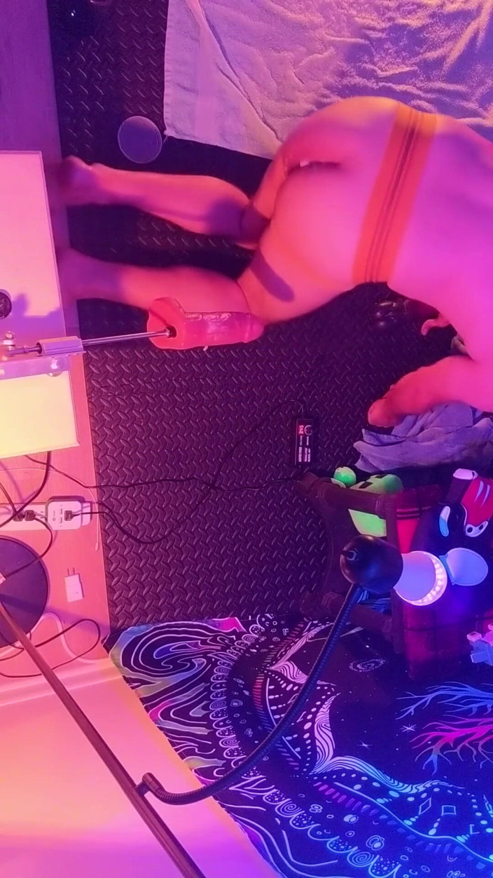 Pup Nico: Machine Gaping Pup's Hole