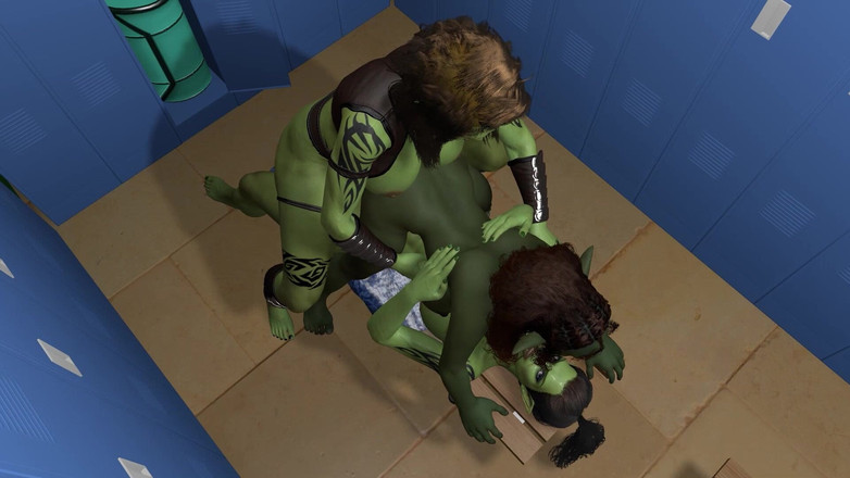 Wraith Futa: Tetona duende chica duro por orcos futa