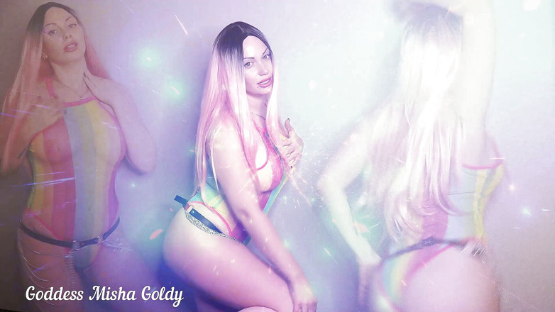 Goddess Misha Goldy: 정신 조절에 매혹적인! 나는 당신의 마음을 인수 할 것이다! 나는 그 안에 살고 당신을 제어 할 것이다!