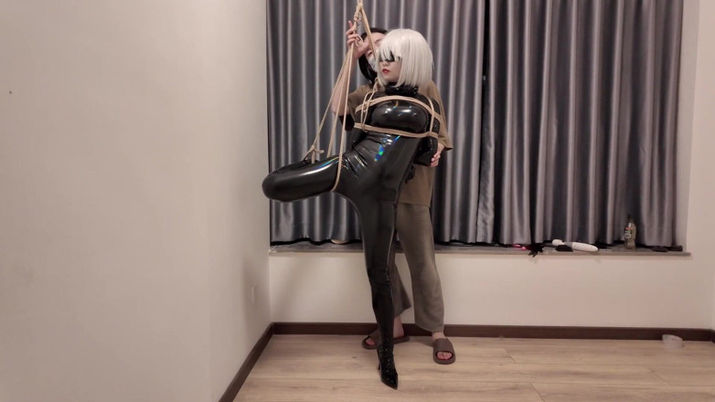 Aisan girl bondage: Hs20-the Girl in the Leather Jacket Was Bound and Then...