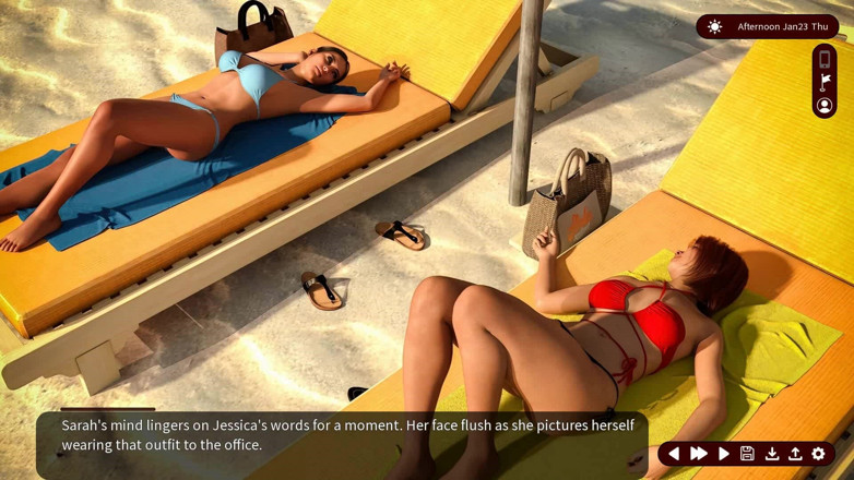 Dirty GamesXxX: Whispers of Desire: Sexy Hotwives on the Beach - Episode 26