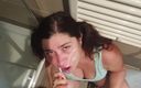 ExpressiaGirl Blowjob Cumshot Sex Inside Fuck Cum: Stupid Stepdaughter Brushes Her Teeth with Cum, Stepdaddy Cheated Her