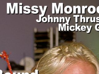 Picticon bondage and fetish: Missy Monroe &amp; Johnny Thrust &amp; Mickey G. Bound Gagged Blowjob Fuck...