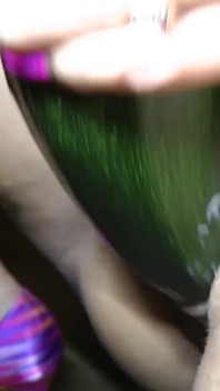 Vanessa and the big cucumber