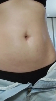 Oiled Belly Massage & Belly Button Play